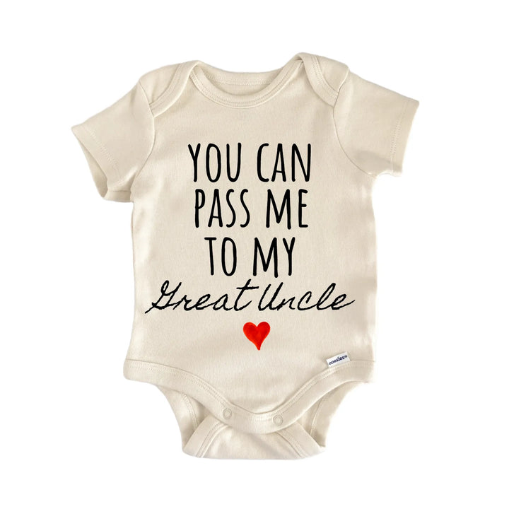Great Uncle Announcement Baby Gift Baby Bodysuit