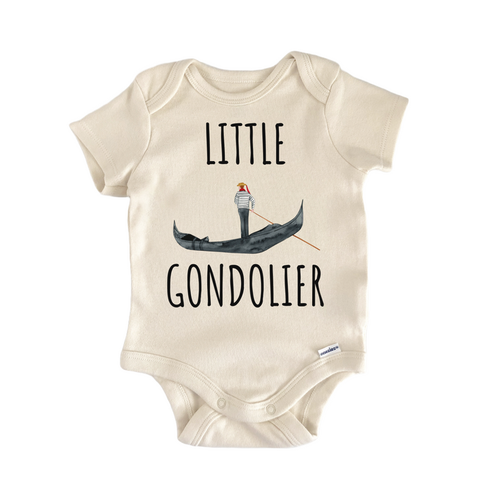 Gondolier Boat Italian Venice Italy Baby Gift Baby Onesie®