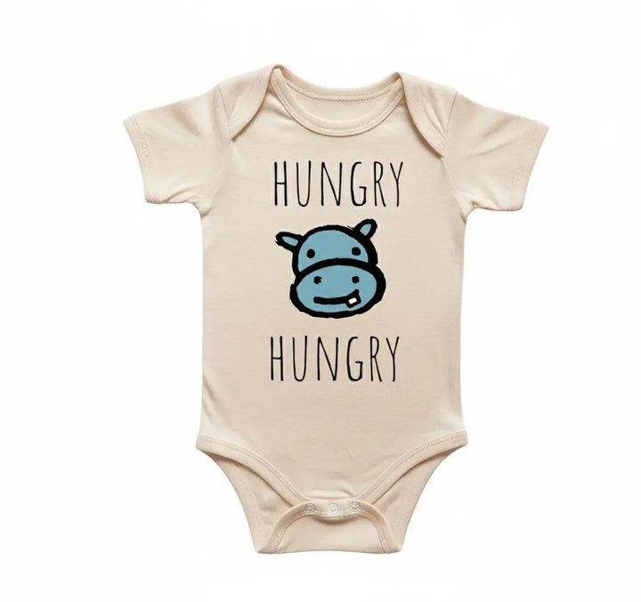 Hippopotamus Hippo - Baby Boy Girl Clothes Infant Bodysuit Funny Cute Newborn  Funny Cute Onesie® | North Fork Forager LLC