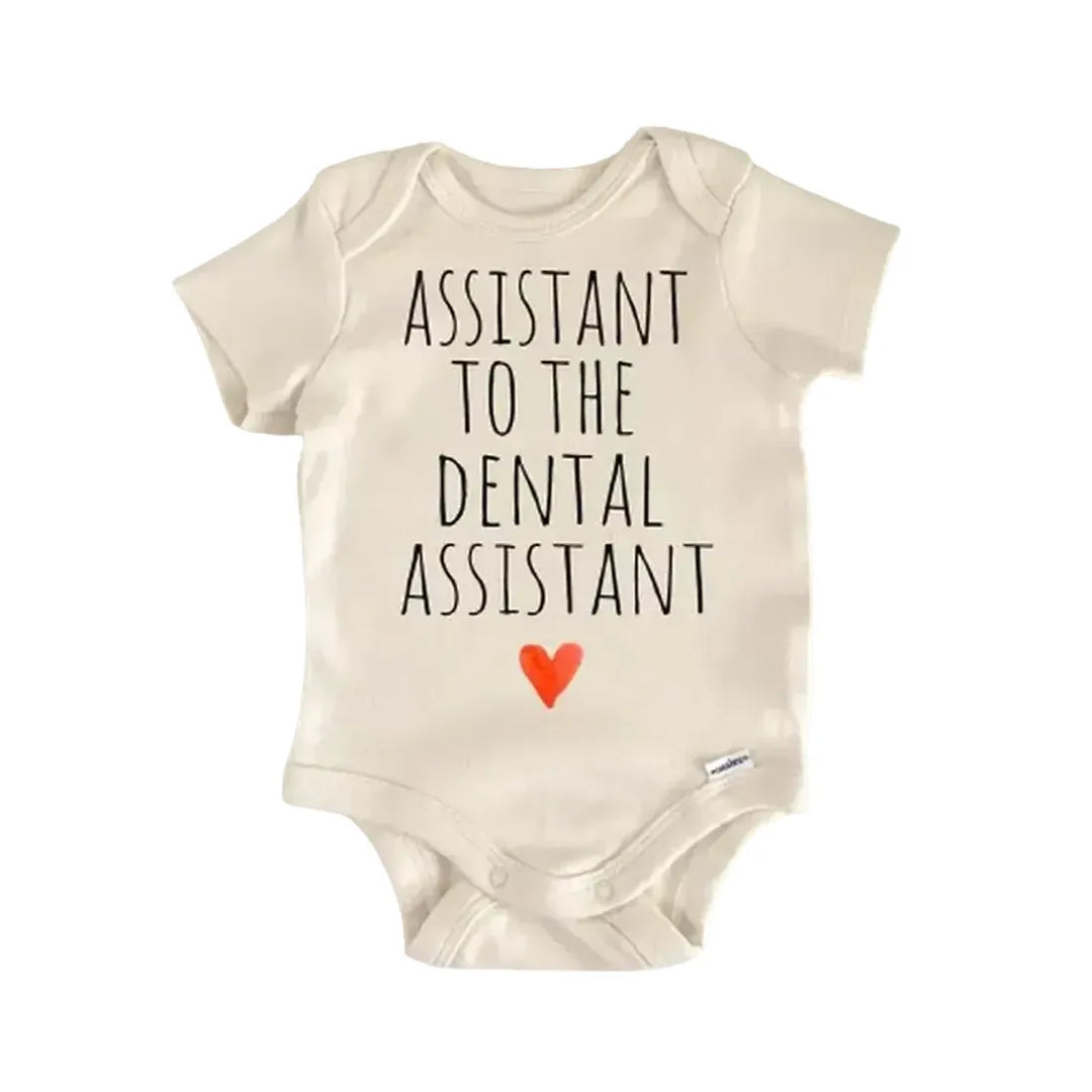 Dentist Assistant Dental - Baby Boy Girl Clothes Infant Onesie® Funny Cute Newborn GS1  Funny Cute Onesie® | North Fork Forager LLC