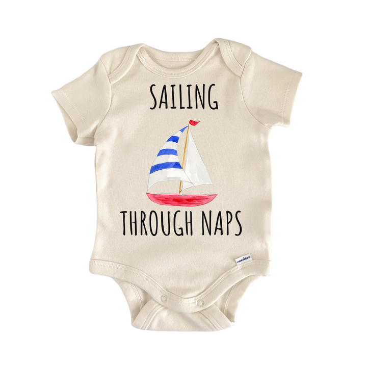 Sailing Naps Sailboat Boat Nautical Baby Gift Baby Onesie®