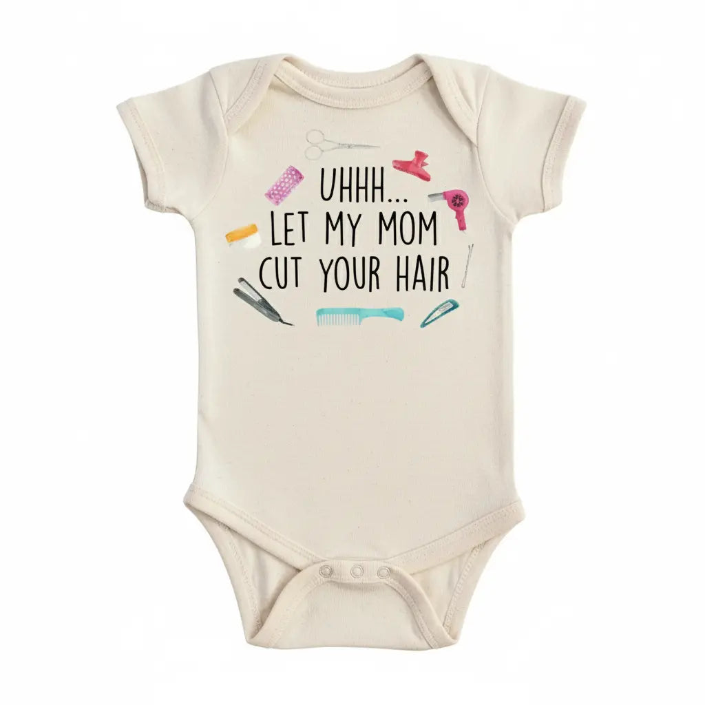 Salon Haircut - Baby Boy Girl Clothes Infant Bodysuit Funny Cute Newborn  Funny Cute Onesie® | North Fork Forager LLC