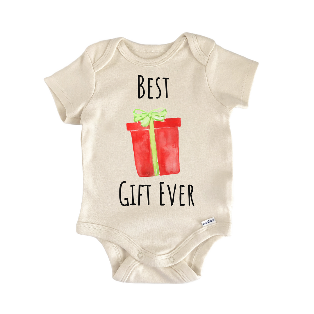 Best Gift Ever Christmas Present Baby Gift Baby Bodysuit