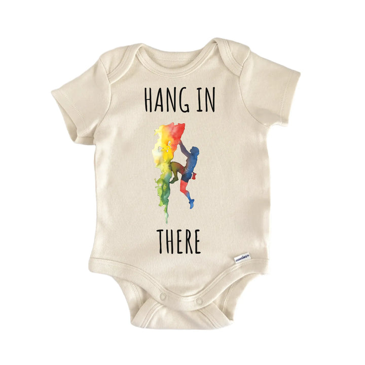 Rock Climbing Climber Baby Gift Baby Bodysuit