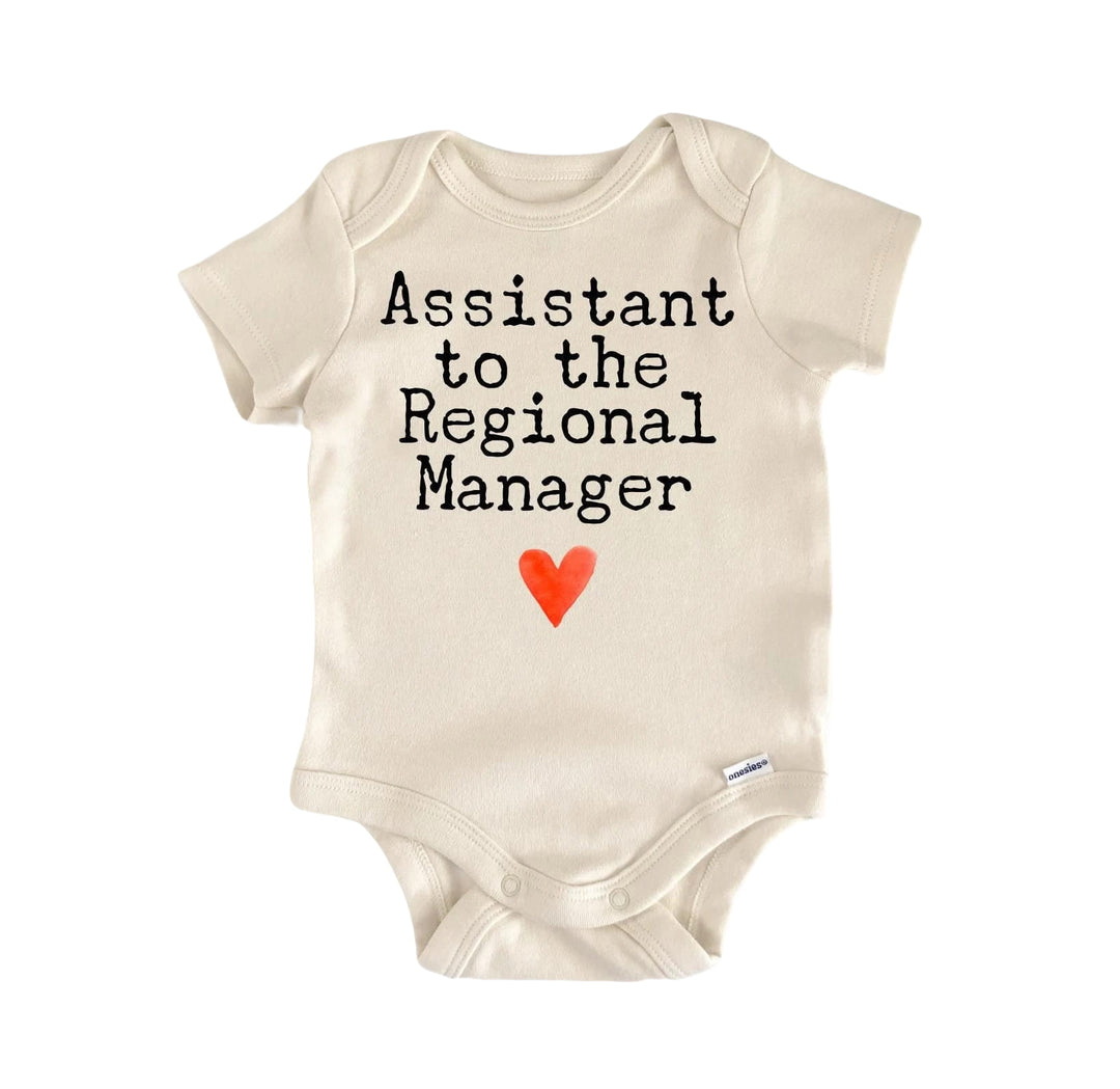 Office Regional Manager Coworker - Baby Boy Girl Clothes Infant Bodysuit Funny Cute Newborn  Funny Cute Onesie® | North Fork Forager LLC