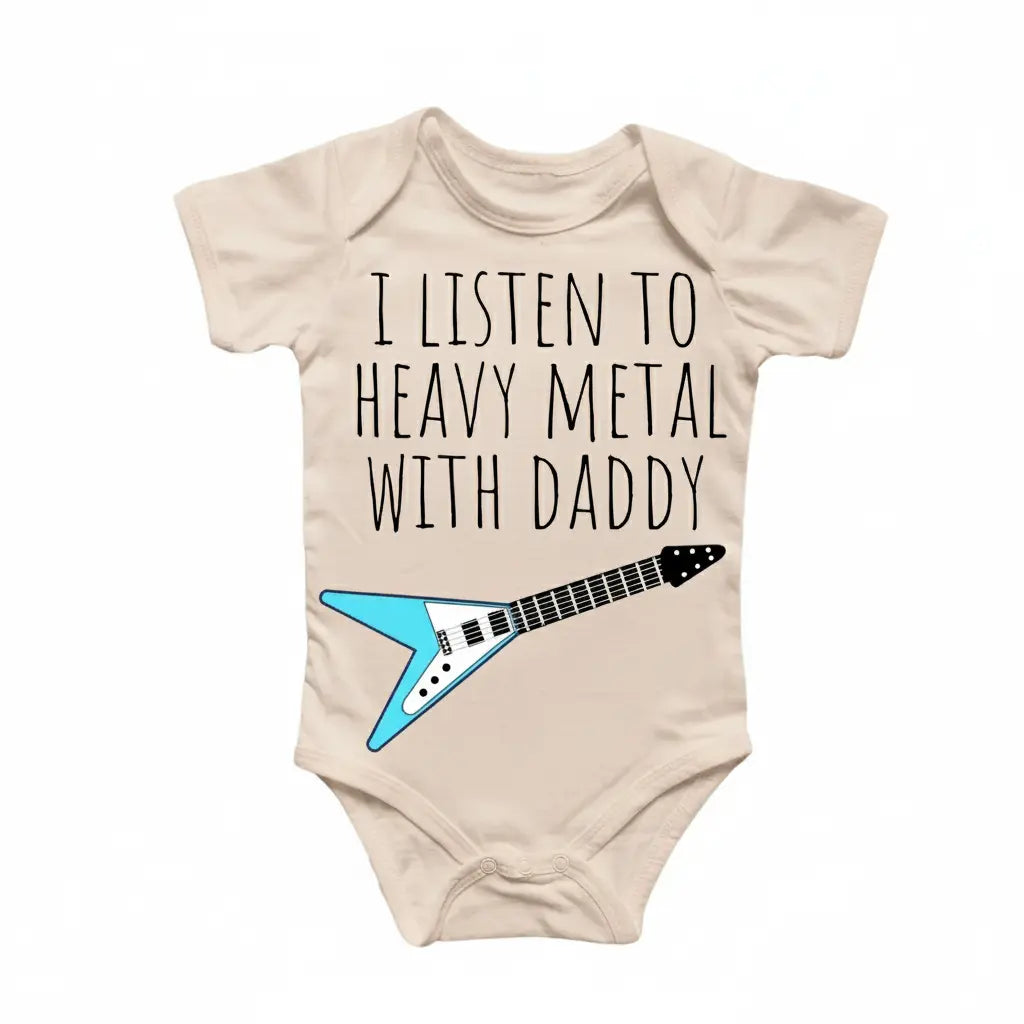 Heavy Metal Rock Band - Baby Boy Girl Clothes Infant Bodysuit Funny Cute Newborn  Funny Cute Onesie® | North Fork Forager LLC