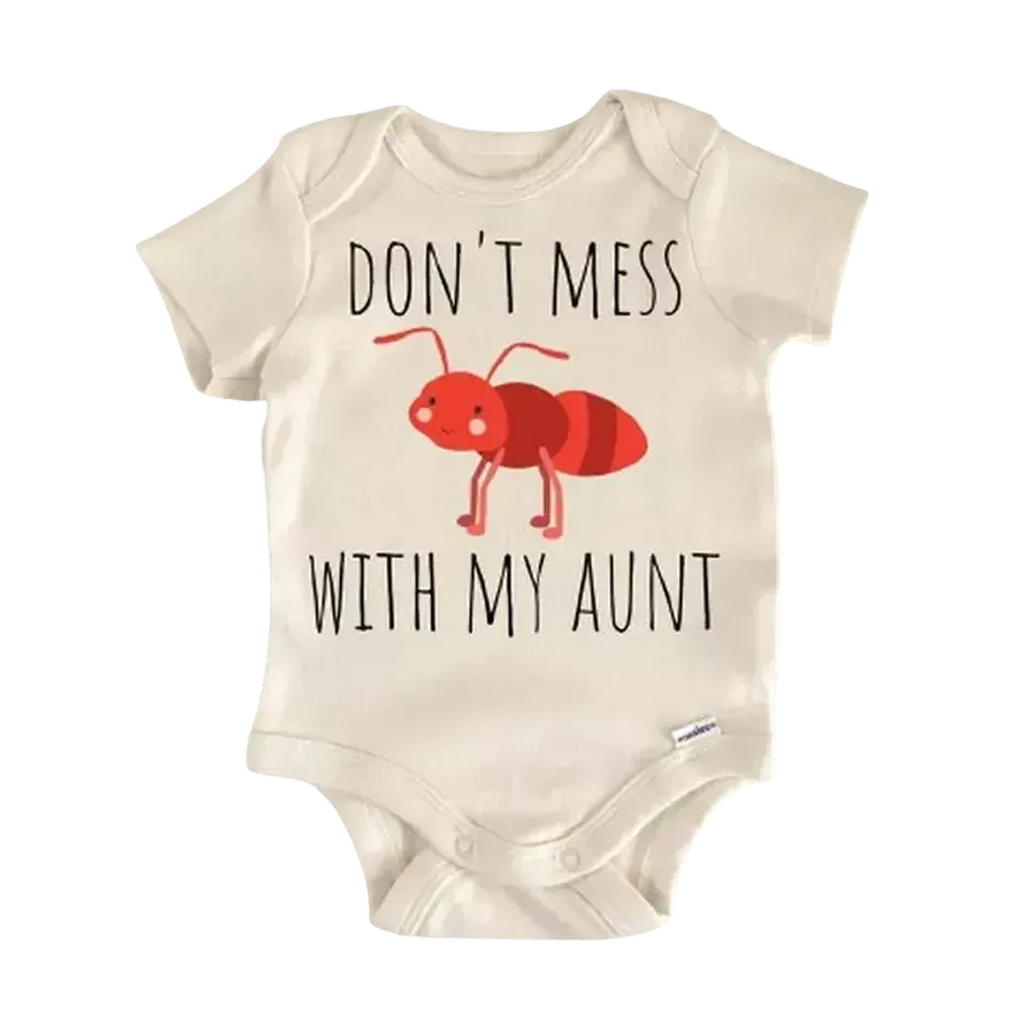 Auntie Aunt Ant - Baby Boy Girl Clothes Infant Bodysuit Funny Cute Newborn  Funny Cute Onesie® | North Fork Forager LLC