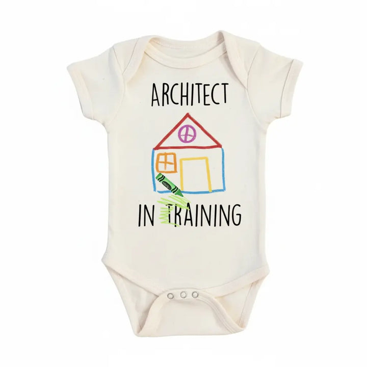 Architect Training - Baby Boy Girl Clothes Infant Bodysuit Funny Cute Newborn  Funny Cute Onesie® | North Fork Forager LLC