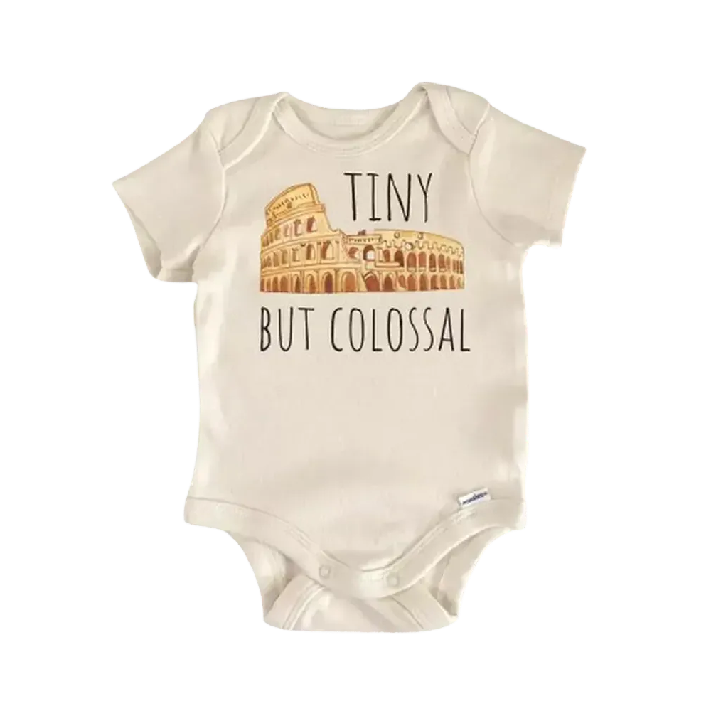Italy Coliseum Italian - Baby Boy Girl Clothes Infant Bodysuit Funny Cute Newborn  Funny Cute Onesie® | North Fork Forager LLC