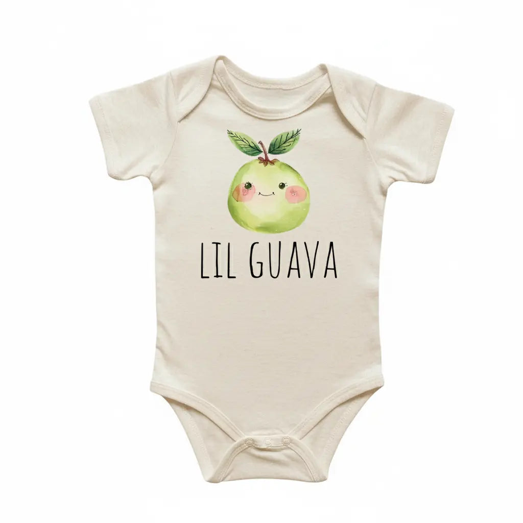Guava  - Baby Boy Girl Clothes Infant Bodysuit Funny Cute Newborn  Funny Cute Onesie® | North Fork Forager LLC