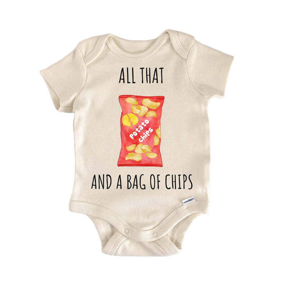 Potato Chips Potato Snack Baby Gift Baby Onesie®