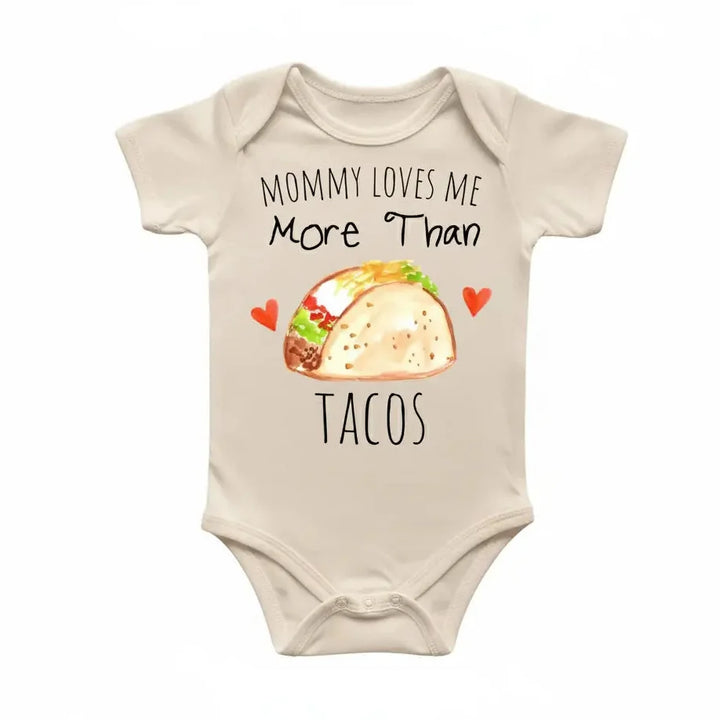 Taco Love - Baby Boy Girl Clothes Infant Bodysuit Funny Cute Newborn  Funny Cute Onesie® | North Fork Forager LLC
