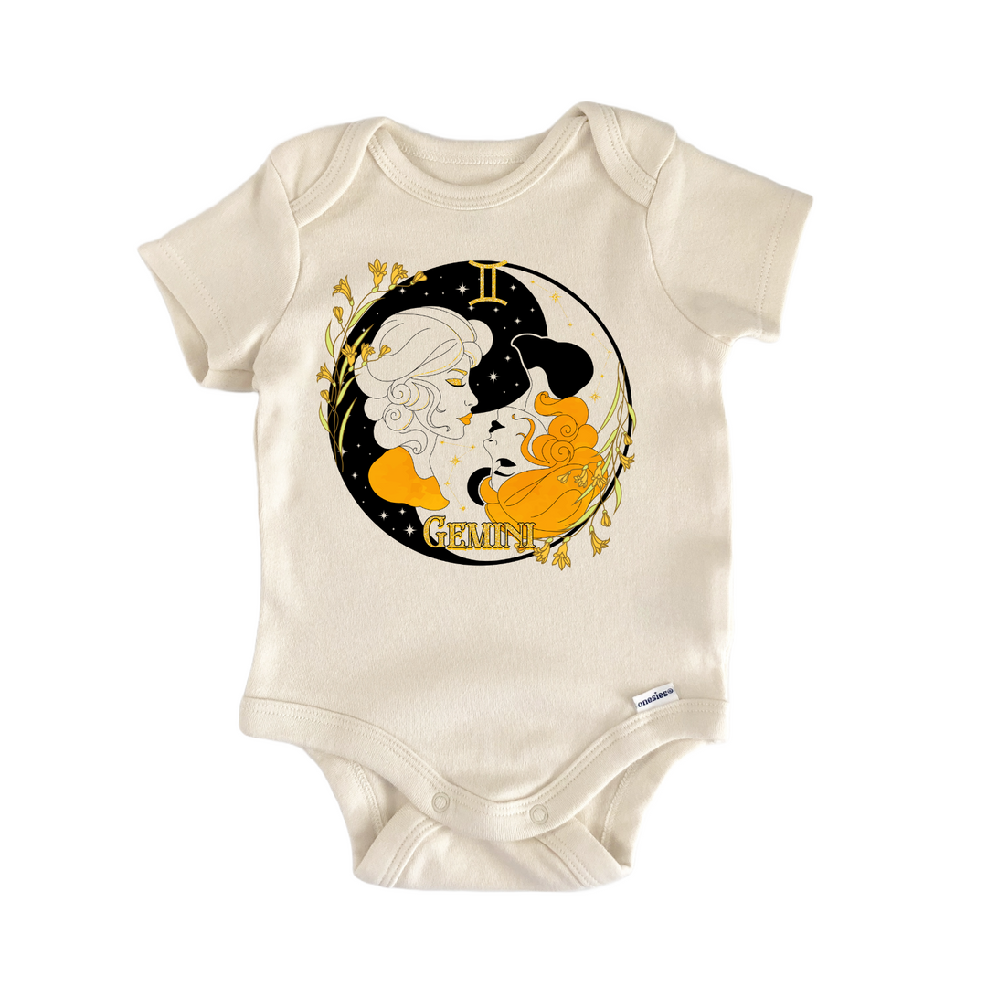 Gemini Twin Stars Baby Gift Baby Onesie®