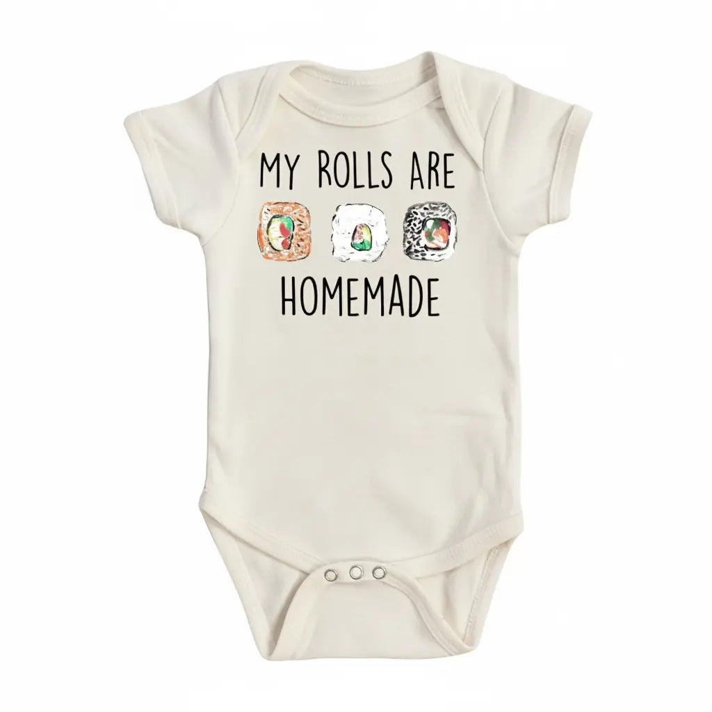 Sushi Roll - Baby Boy Girl Clothes Infant Onesie® Funny Cute Newborn 1D GS1  Funny Cute Onesie® | North Fork Forager LLC