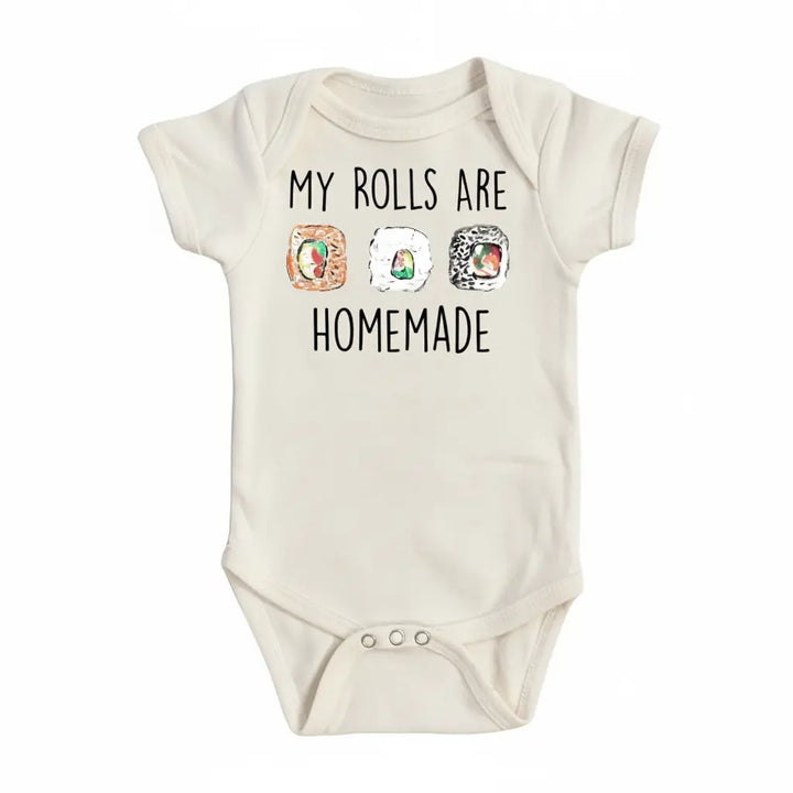 Sushi Roll - Baby Boy Girl Clothes Infant Onesie® Funny Cute Newborn 1D GS1  Funny Cute Onesie® | North Fork Forager LLC