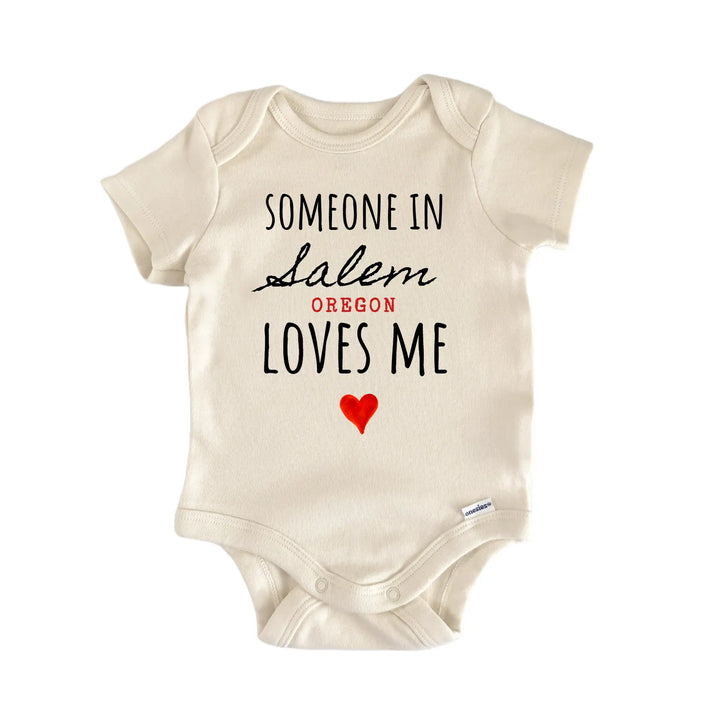 Salem Oregon Baby Gift Baby Bodysuit
