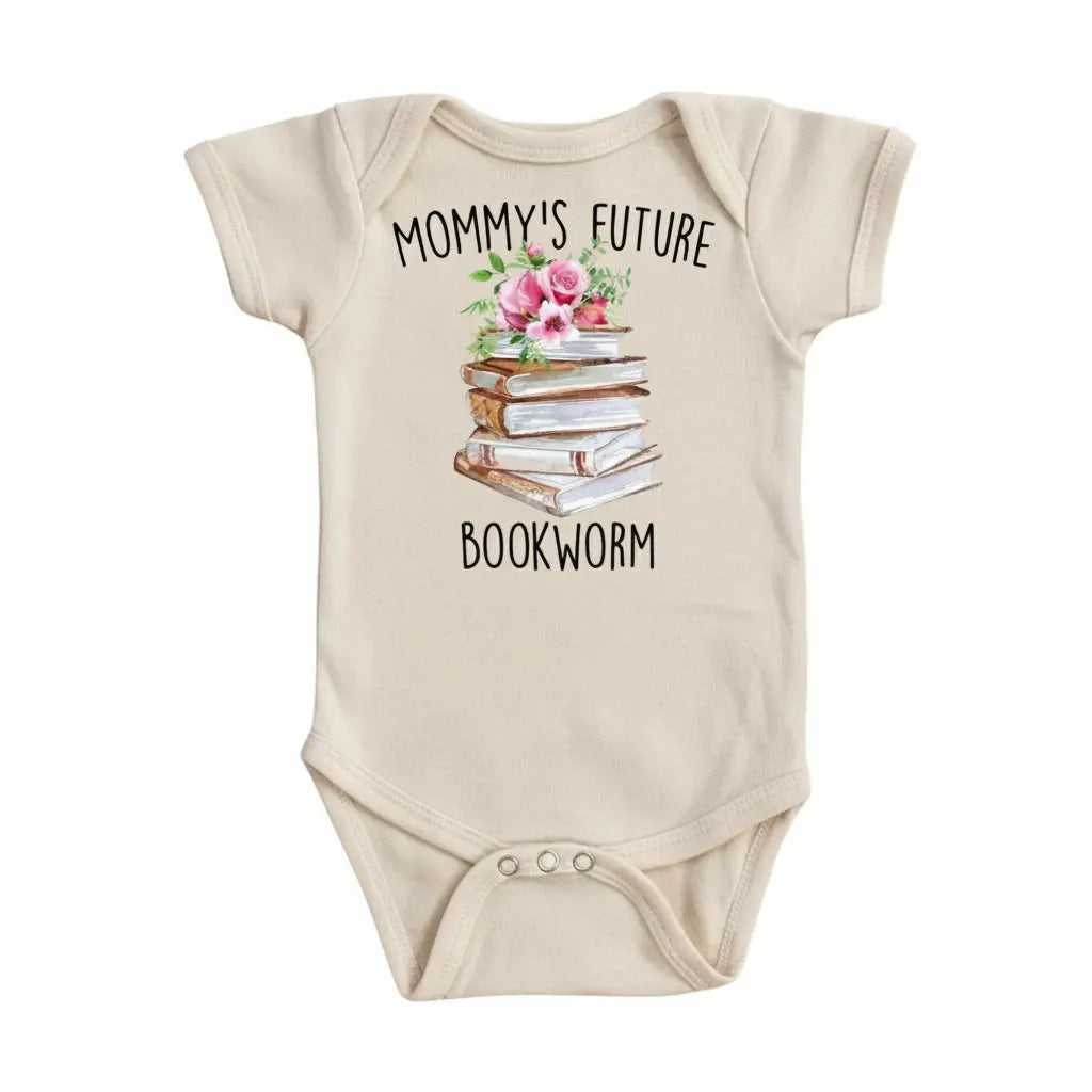 Book Mommy  - Baby Boy Girl Clothes Infant Bodysuit Funny Cute Newborn  Funny Cute Onesie® | North Fork Forager LLC