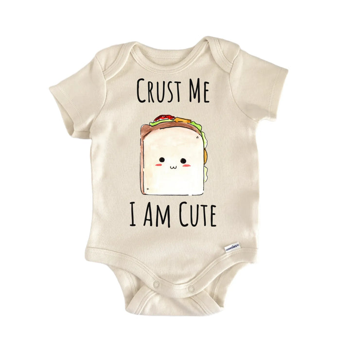 Sandwich Crust Deli Meat Slices Baby Gift Baby Bodysuit