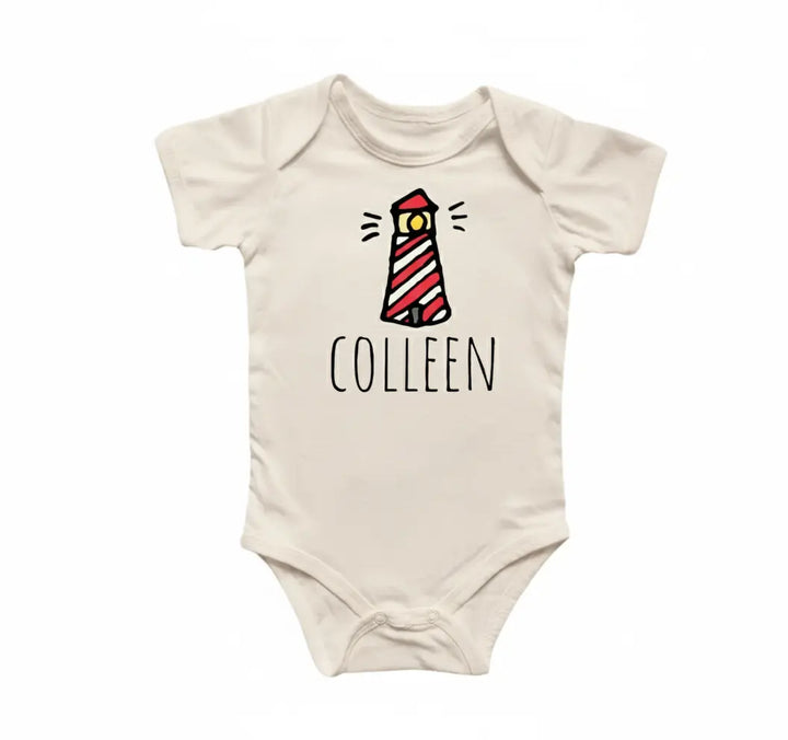 Lighthouse Nautical - Baby Boy Girl Clothes Infant Bodysuit Funny Cute Newborn  Funny Cute Onesie® | North Fork Forager LLC