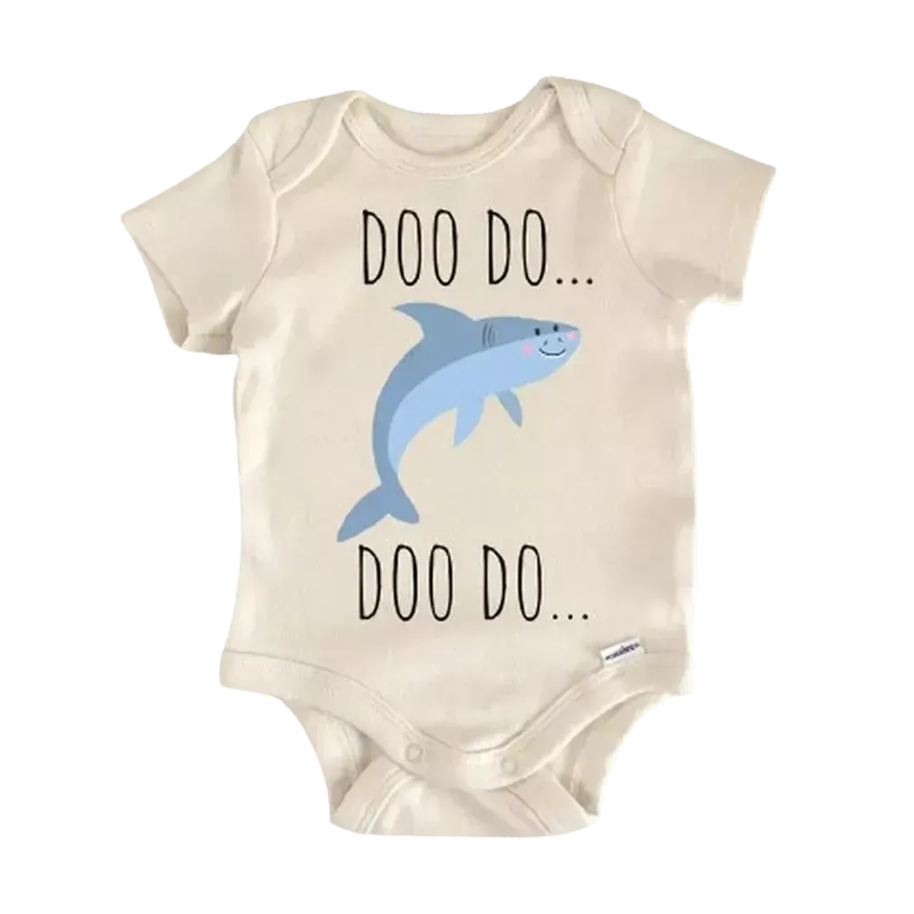 Shark Ocean Fish - Baby Boy Girl Clothes Infant Onesie® Funny Cute Newborn GS1  Funny Cute Onesie® | North Fork Forager LLC