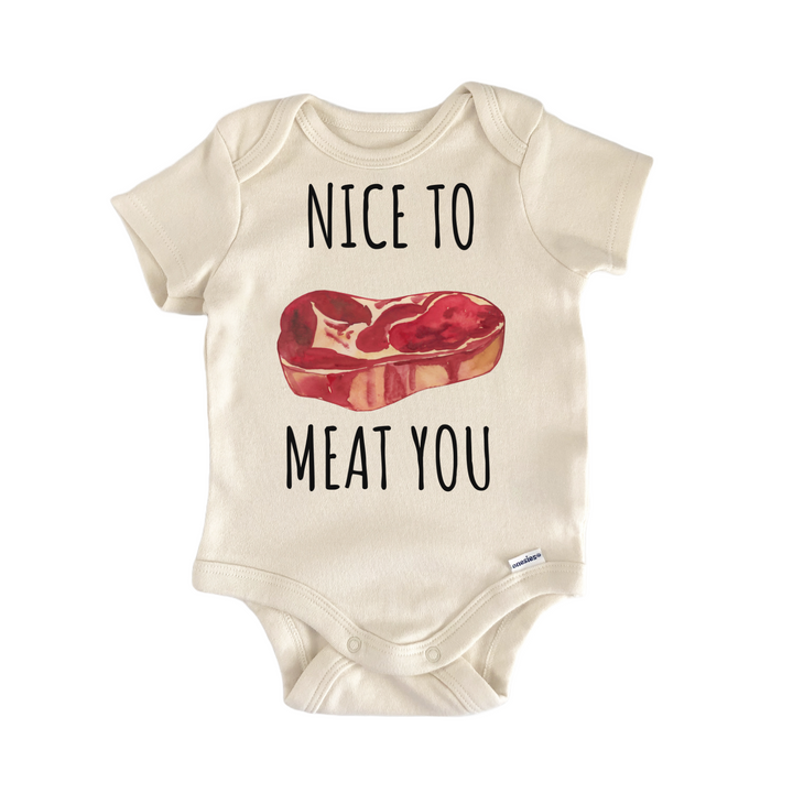 BBQ Meat Butcher Baby Gift Baby Onesie®