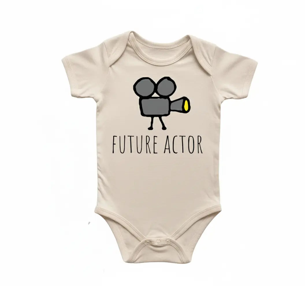 Actor - Baby Boy Girl Clothes Infant Bodysuit Funny Cute Newborn  Funny Cute Onesie® | North Fork Forager LLC