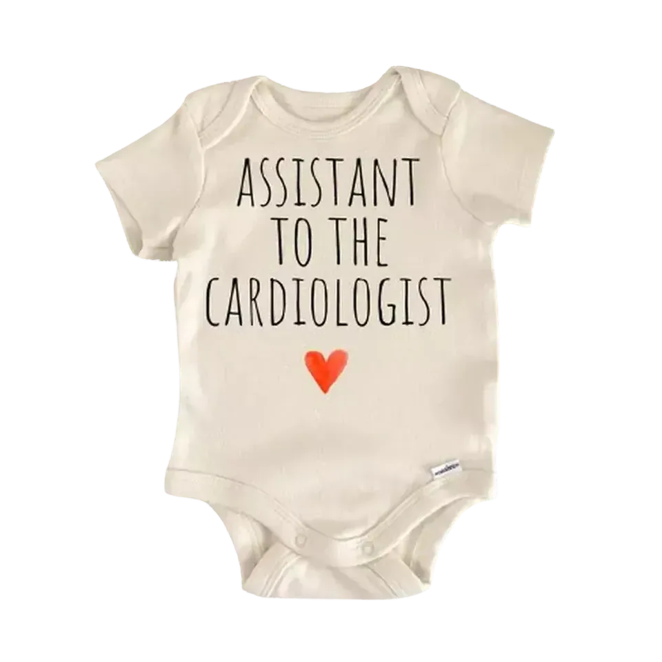 Cardiologist Doctor Heart - Baby Boy Girl Clothes Infant Bodysuit Funny Cute Newborn  Funny Cute Onesie® | North Fork Forager LLC