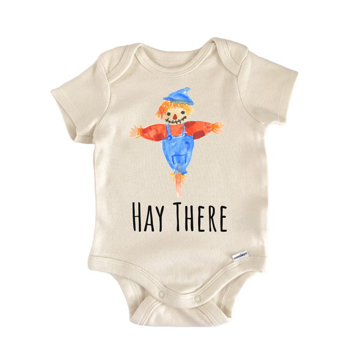 Hay There Farm Farmer Scarecrow Baby Gift Baby Onesie®