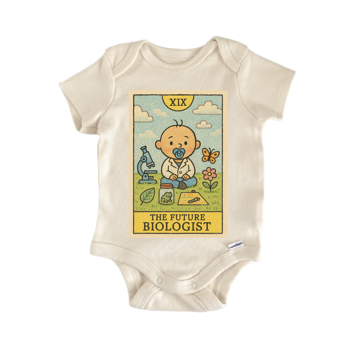 Future Biologist Tarot - Baby Bodysuit  Funny Cute Onesie® | North Fork Forager LLC