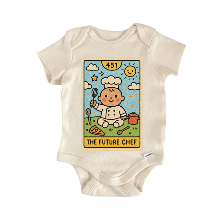 Future Chef Tarot - Baby Bodysuit  Funny Cute Onesie® | North Fork Forager LLC