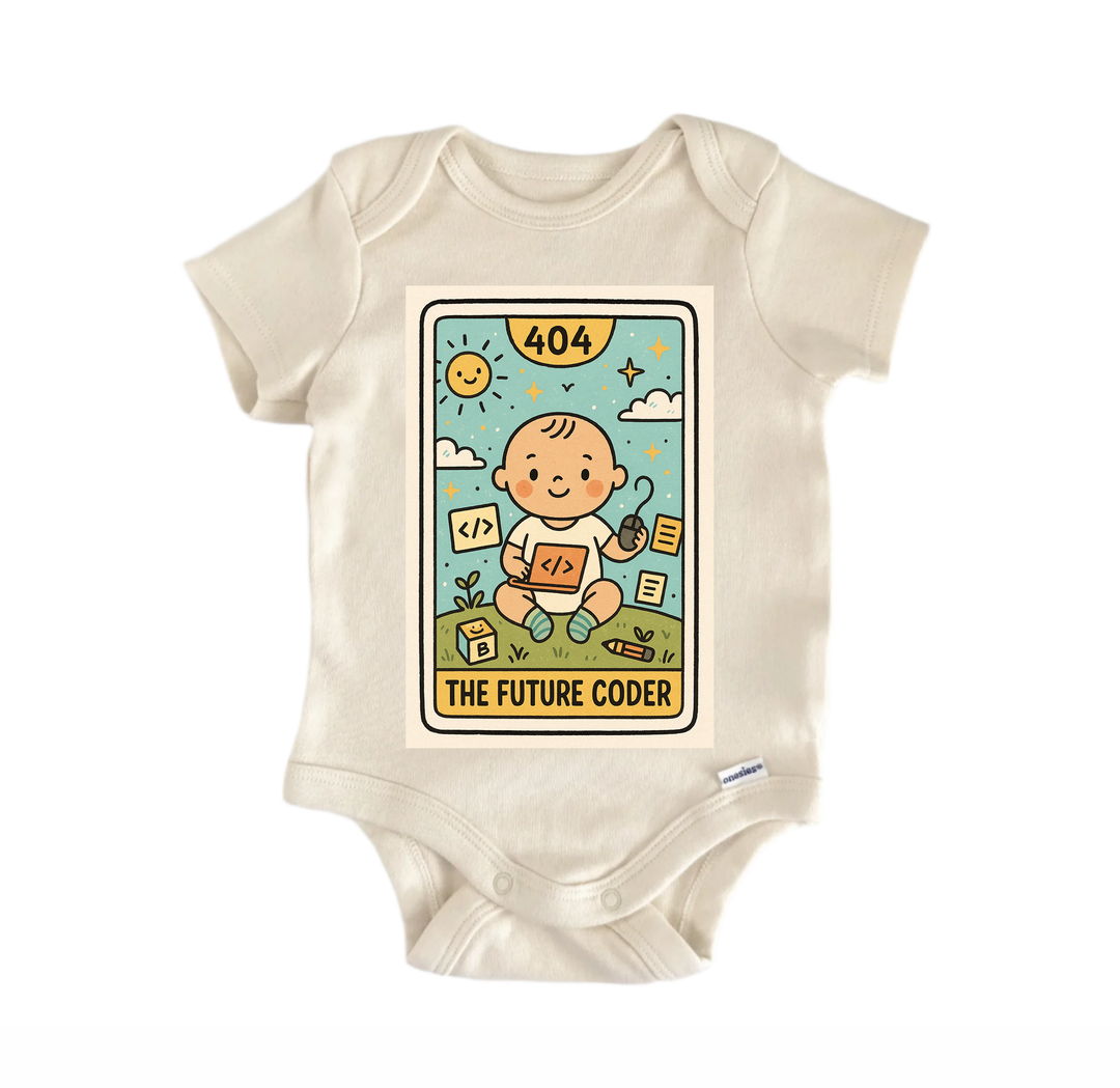 Future Coder Programmer - Baby Bodysuit  Funny Cute Onesie® | North Fork Forager LLC