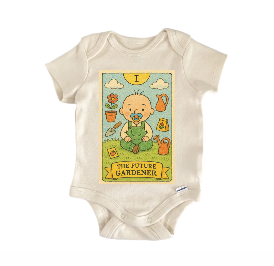 Future Gardener Tarot - Baby Bodysuit