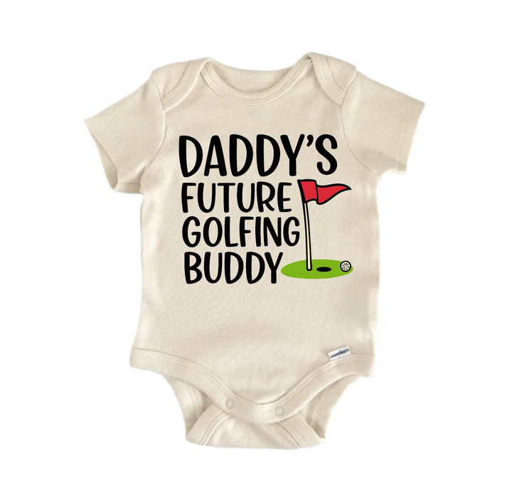 Future Golfing Buddy Newborn Baby Bodysuit