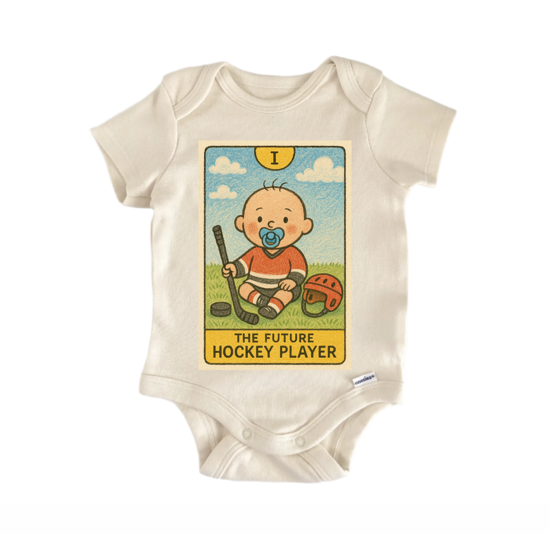 Future Hockey Tarot - Baby Bodysuit