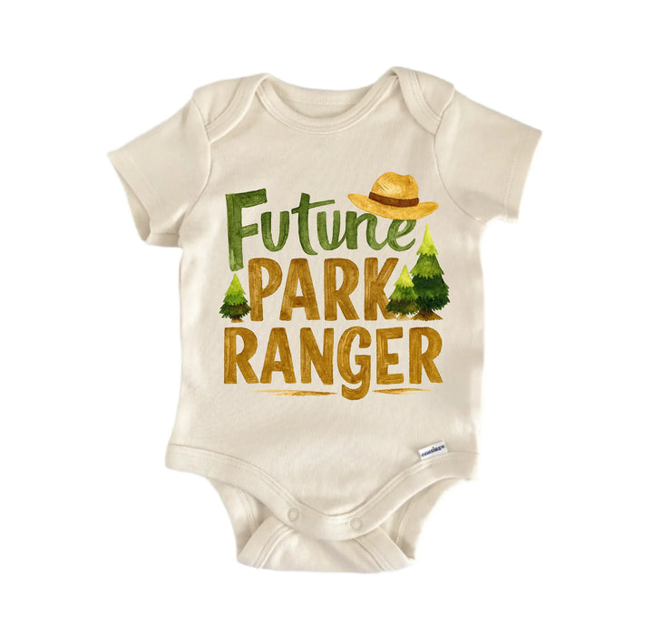 Future Park Ranger Newborn Baby Bodysuit