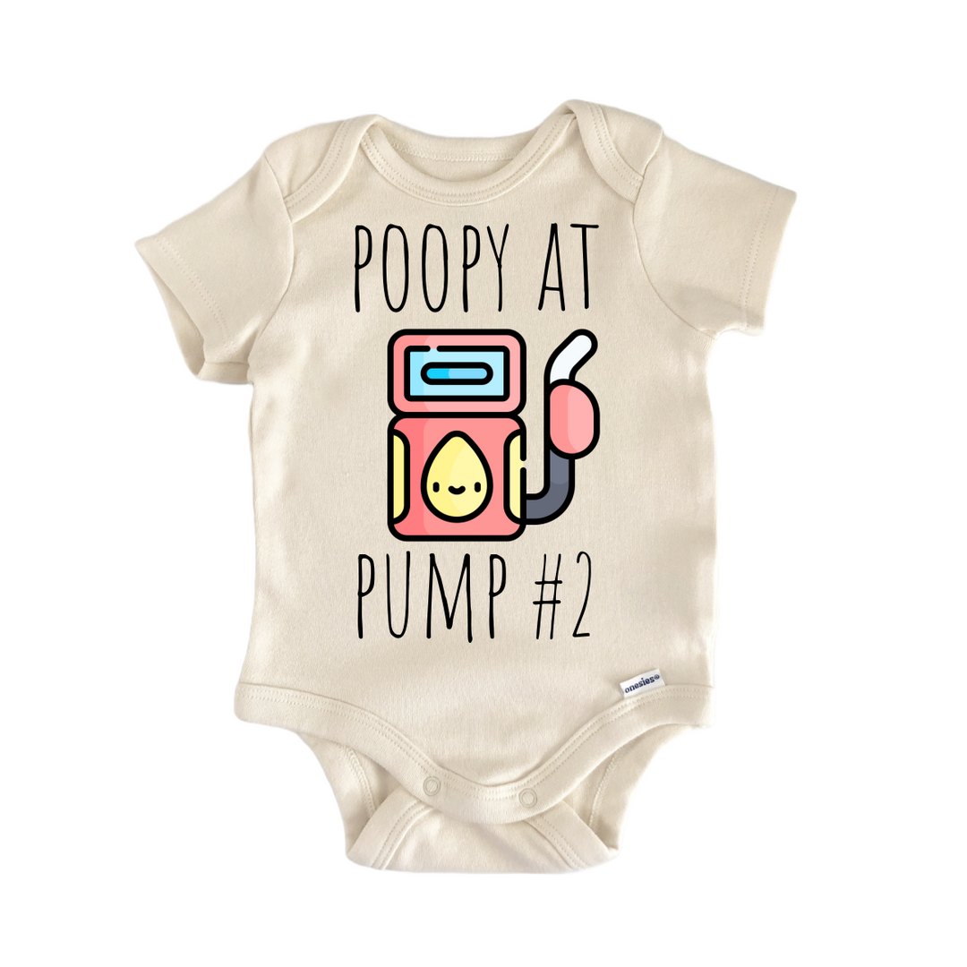 Gas Station Attendant - Baby Bodysuit  Funny Cute Onesie® | North Fork Forager LLC
