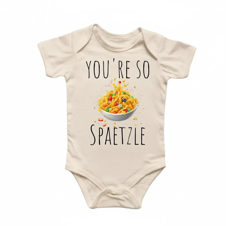 German Spaetzle Oktoberfest - Baby Boy Girl Clothes Infant Bodysuit Funny Cute Newborn  Funny Cute Onesie® | North Fork Forager LLC