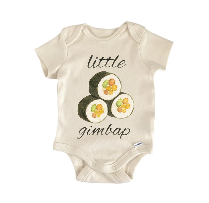 Gimbap Korean Food Newborn Baby Bodysuit