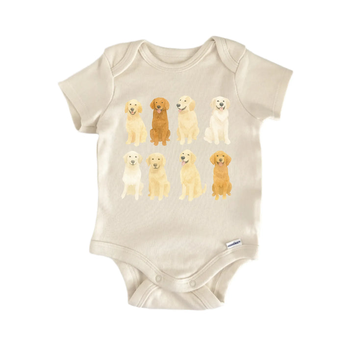 Golden Retriever Dog Newborn Baby Onesie® Onesie®