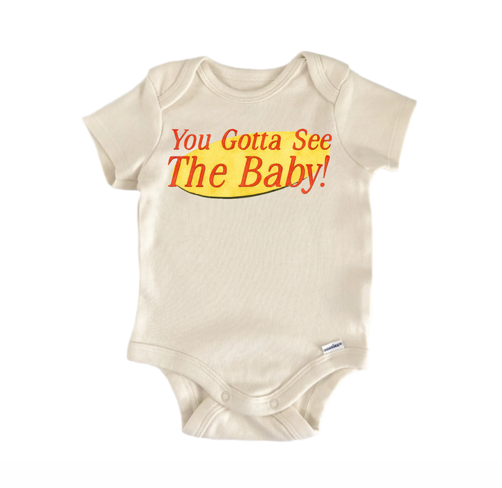 Gotta See Baby Tv Show Sitcom Newborn Baby Onesie® Bodysuit