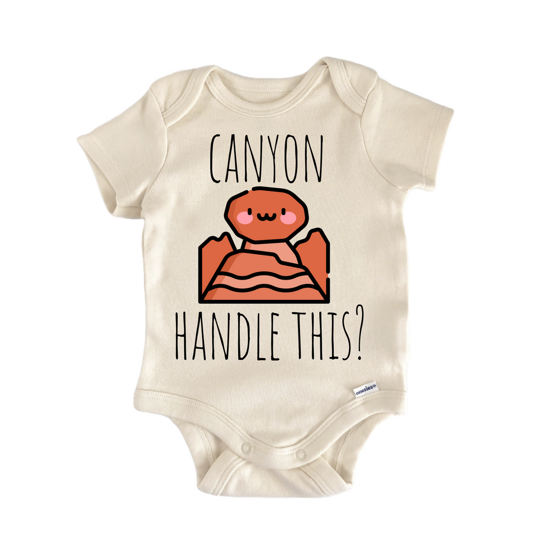 Grand Canyon Red Rocks - Baby Bodysuit  Funny Cute Onesie® | North Fork Forager LLC