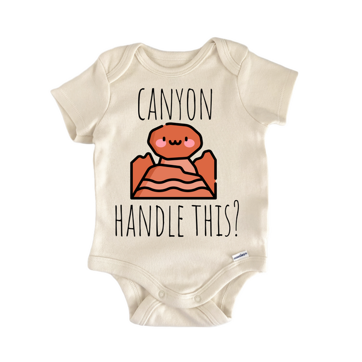 Grand Canyon Red Rocks - Baby Bodysuit  Funny Cute Onesie® | North Fork Forager LLC