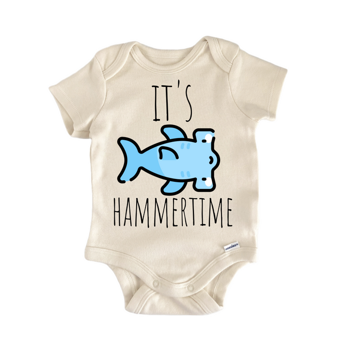 Hammerhead Shark - Baby Bodysuit  Funny Cute Onesie® | North Fork Forager LLC
