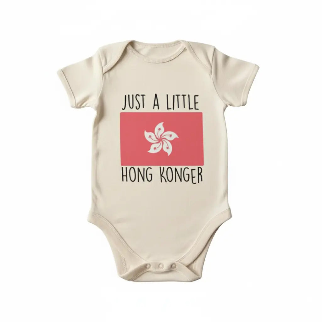 Hong Kong - Baby Boy Girl Clothes Infant Bodysuit Funny Cute Newborn  Funny Cute Onesie® | North Fork Forager LLC