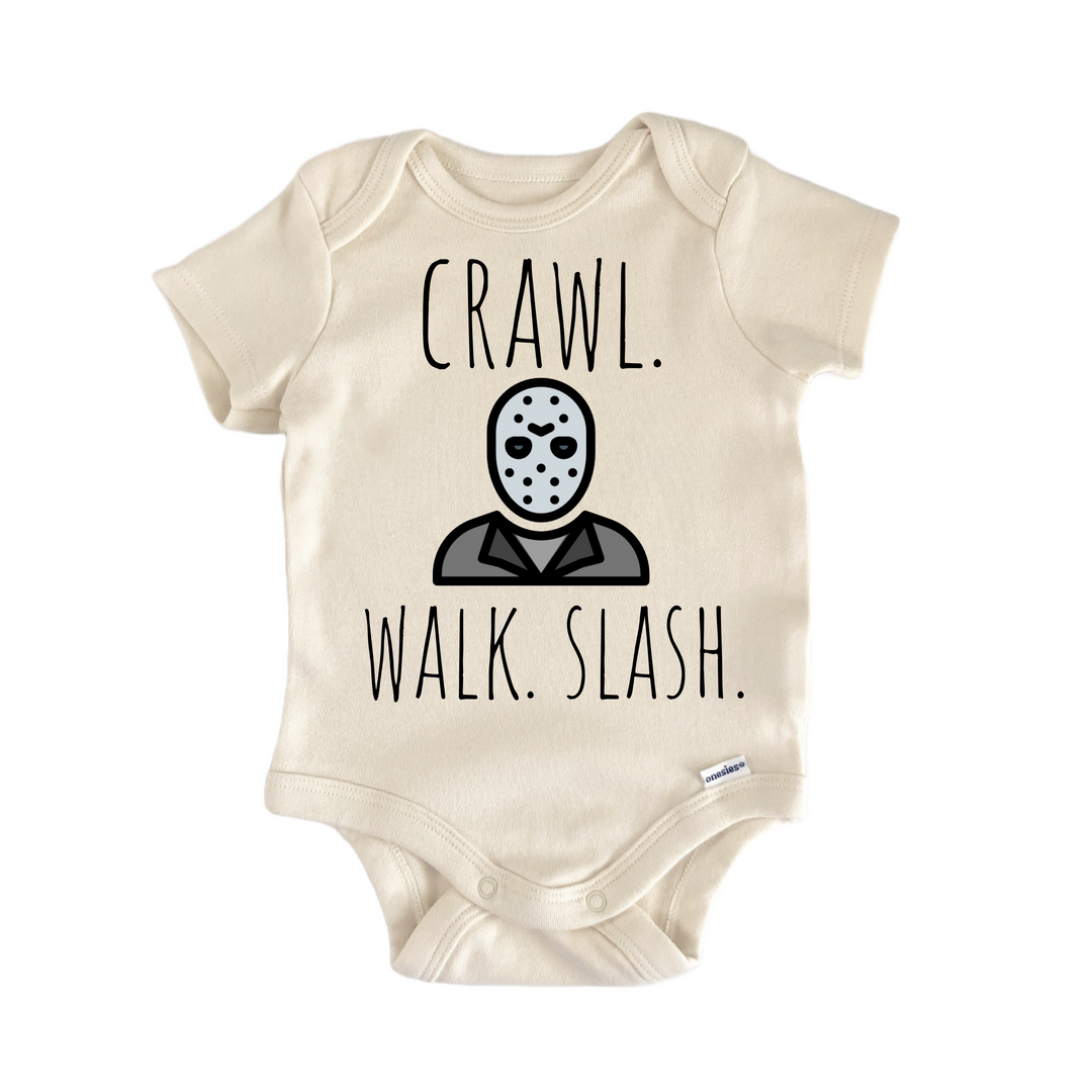 Horror Movie Slasher - Baby Bodysuit  Funny Cute Onesie® | North Fork Forager LLC
