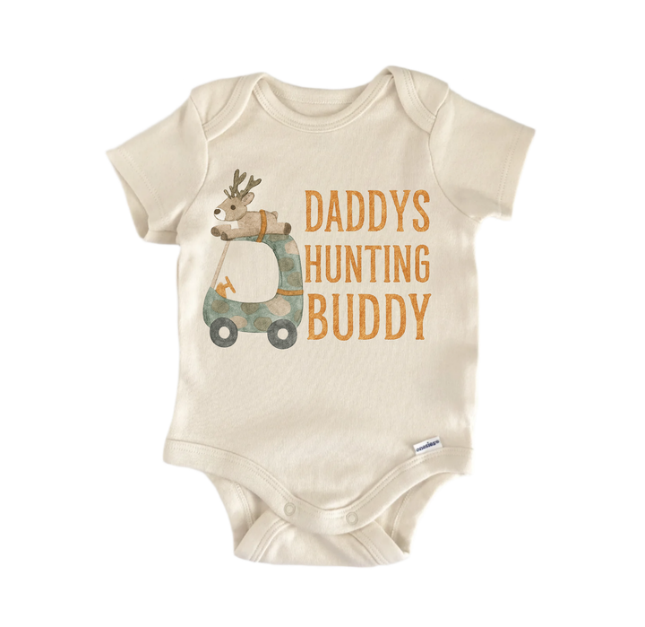 Hunting Buddy Deer Newborn Baby Onesie® Bodysuit