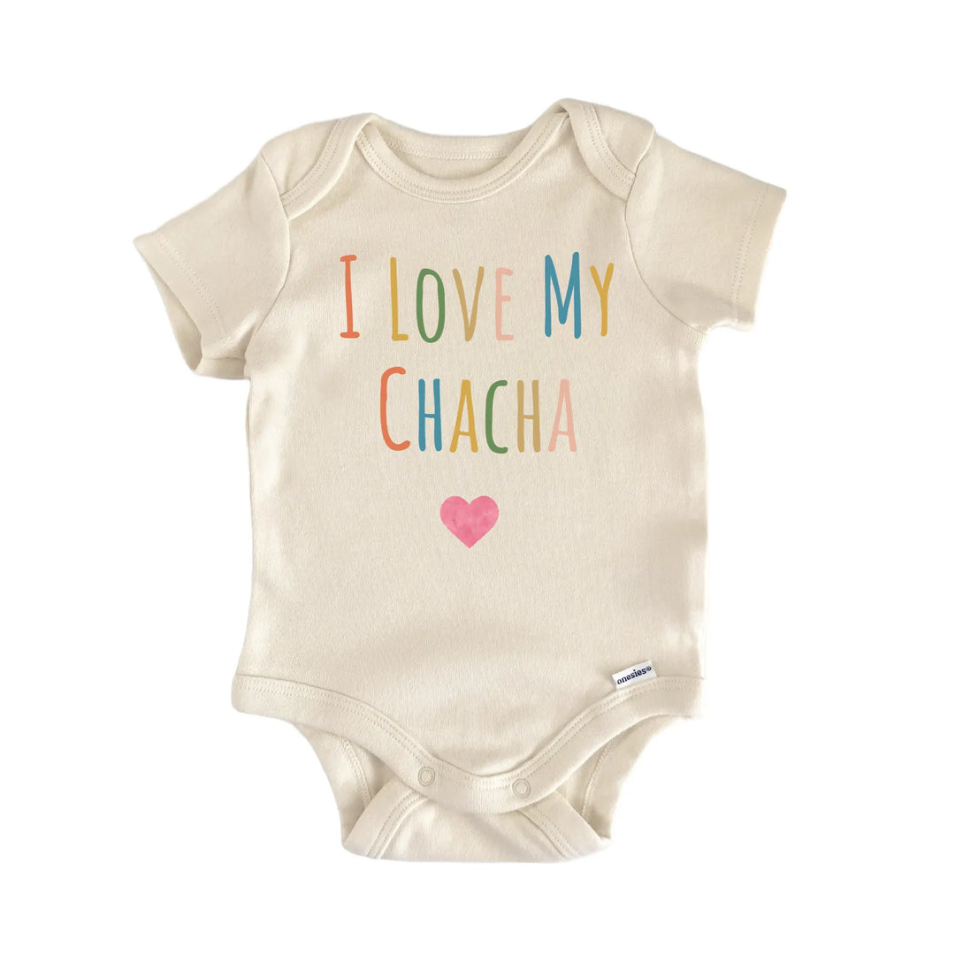 I Love My Chacha Newborn Baby Onesie® Onesie®