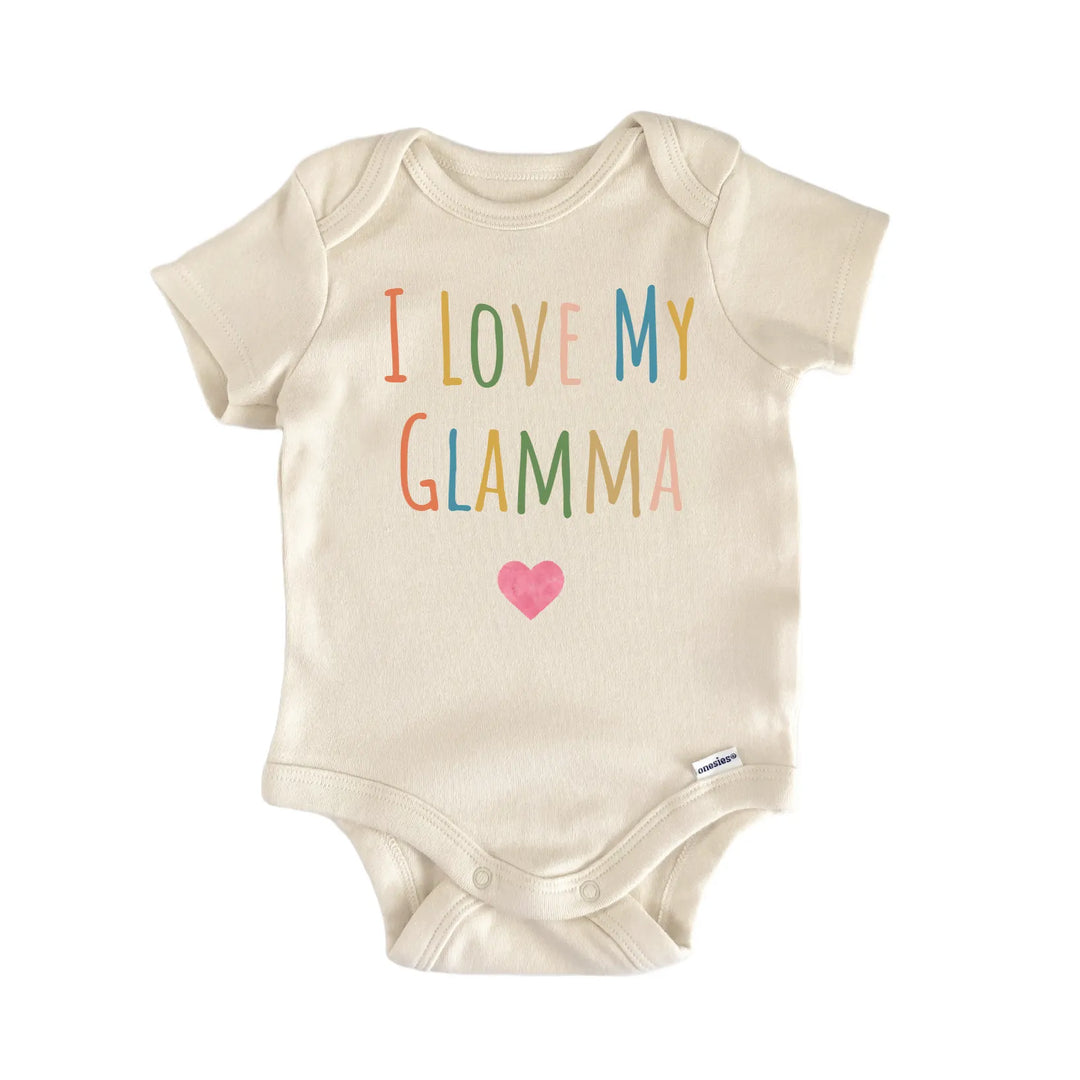 I Love My Glamma Newborn Baby Onesie® Onesie®