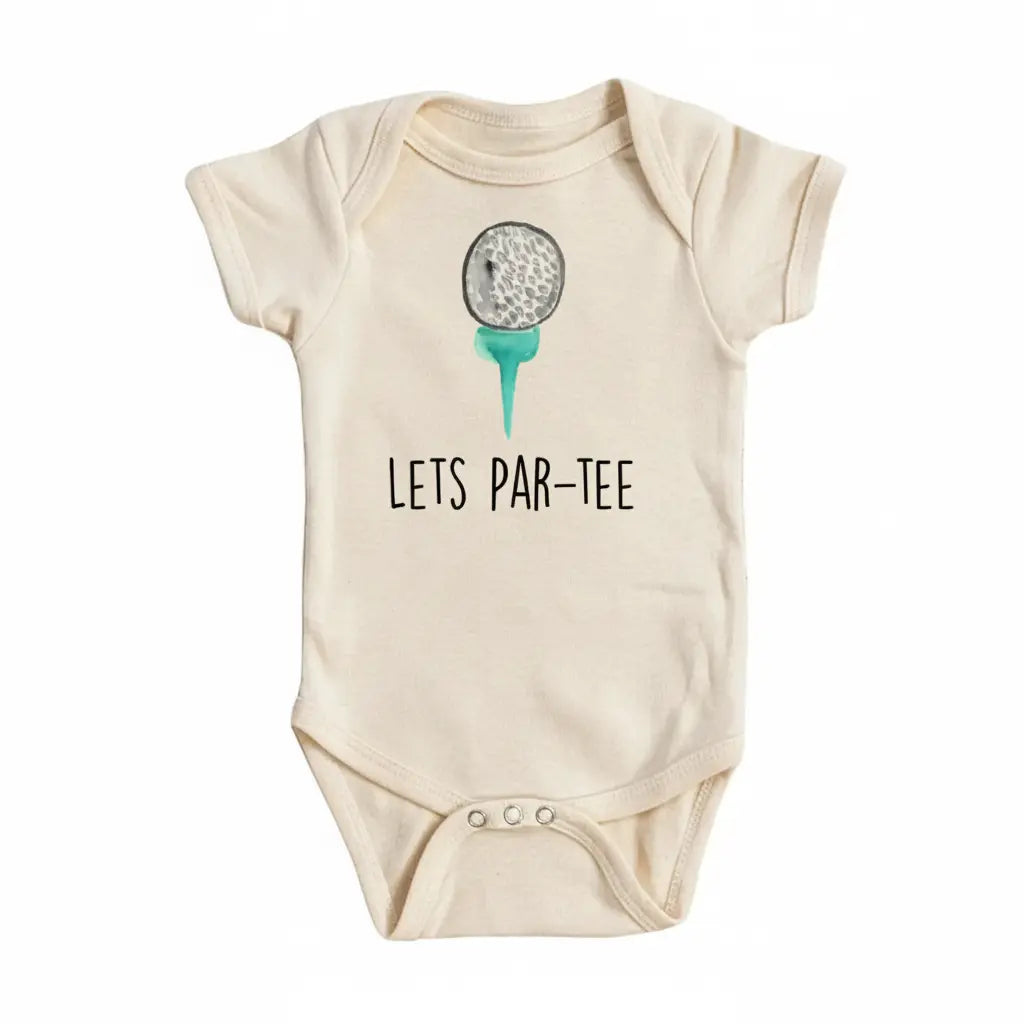 Golf Party - Baby Boy Girl Clothes Infant Bodysuit Funny Cute Newborn  Funny Cute Onesie® | North Fork Forager LLC