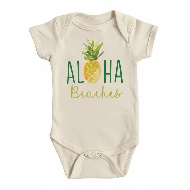Pineapple Aloha - Baby Boy Girl Clothes Infant Bodysuit Funny Cute Newborn  Funny Cute Onesie® | North Fork Forager LLC